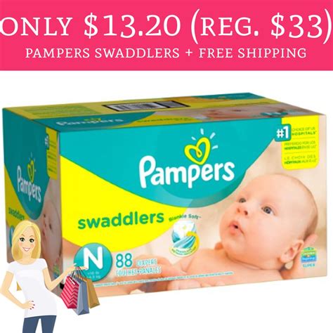 only 13 20 regular 33 pampers swaddlers free