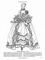 Rococo Baroque Fashions Dover Barock Tierney Omeletozeu Malen Kleidung Centuries Barocke sketch template