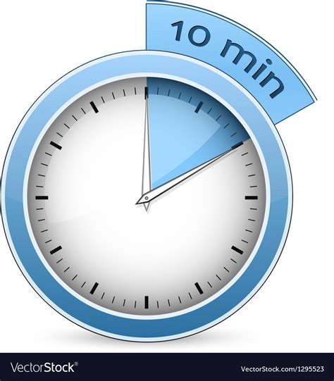 timer  minutes royalty  vector image vectorstock