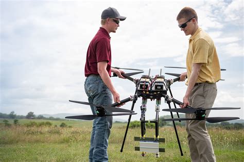 vt testing shows drones   autonomous technology  dodge  air traffic  roanoke