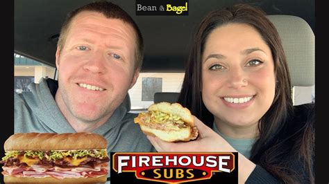 Meat The Smokin Triple Stack Firehouse Subs Review Youtube