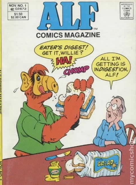 Alf Comics Magazine 1988 Digest Comic Books