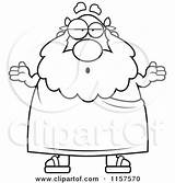 Greek Man Shrugging Plump Careless Clipart Cartoon Cory Thoman Vector Outlined Coloring Illustration Royalty Chubby 2021 sketch template