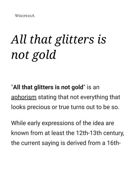 glitters   gold essay   glitters   gold