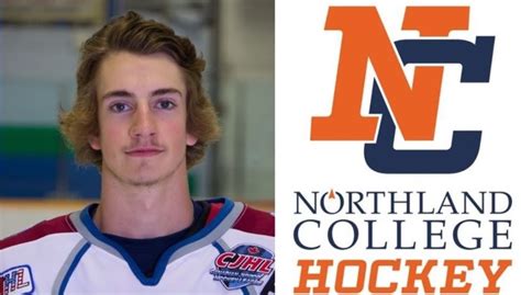 gm ice dogs pouncy commits  northland college   ncha tbnewswatchcom