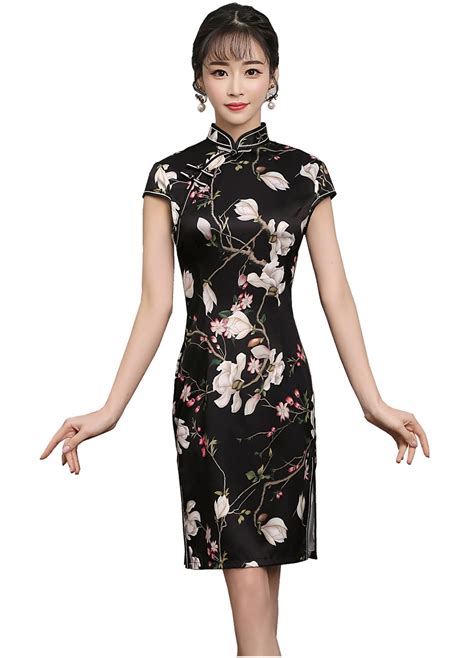 Shanghai Story Chinese Style Dress Summer Qipao Chinese Traditional