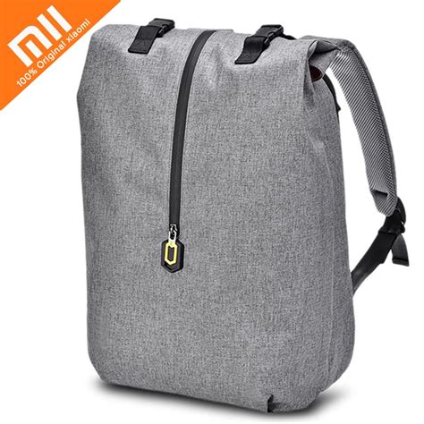 original xiaomi water resistant padded  leisure backpack   laptop bag multi layer