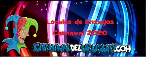 locales de ensayo carnaval  carnaval del uruguay