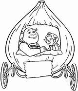 Fiona Shrek Coloring Pages Princess Carosse Interactive Magazine Para Colouring Colorear Drawings Disney Cartoon Brings Back Donkey Getcolorings Family Charming sketch template