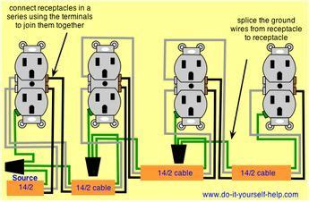 double gang outlet wiring diagram