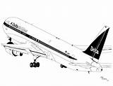 Drawings Delta Boeing Cargo Air Carriers Airlines Airline Ink Airliners Draw Canada Visitar Lines sketch template