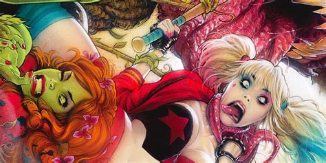 Harley Quinn And Poison Ivy Rule The Cover For Dc S