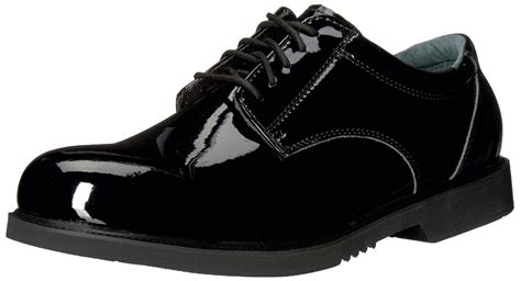 buy uniform classics high gloss black poromeric oxford dress shoes