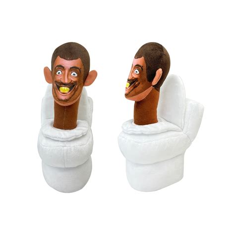 28cm White Skibidi Toilet Man Stuffed Toy Plush Skibidi Toilet Plush