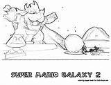 Coloring Mario Pages Galaxy Super Bad Guy Wii Only Comments Library Disney sketch template