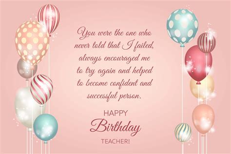 Happy Birthday Wishes For Teacher Best Birthday Wishes 2020