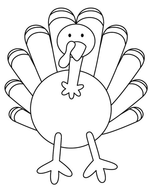 english class art  crafts  thanksgiving turkey template