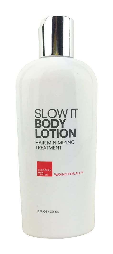 amazoncom slow  hair minimizing treatment body lotion  fl oz  completely bare smooth