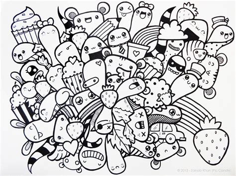 doodle art wallpapers wallpapersafari