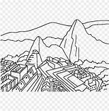 Machu Picchu Dibujos Faciles Biologia Toppng sketch template