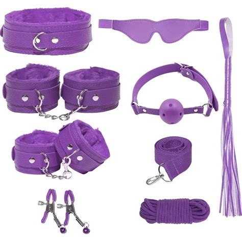 10 pcs china sexy restraints kit sm bdsm sex toy bondage set china