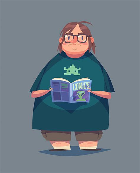 Chubby Nerd Illustrations Royalty Free Vector Graphics And Clip Art Istock