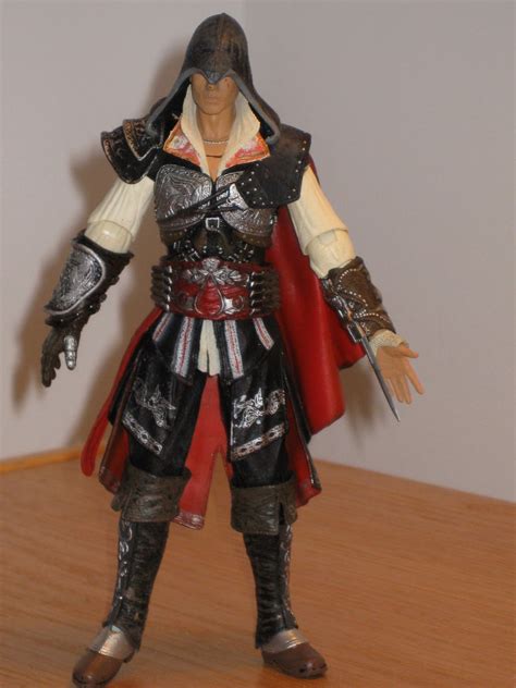 figure toy reviews assassins creed  ezio master assassin action figure