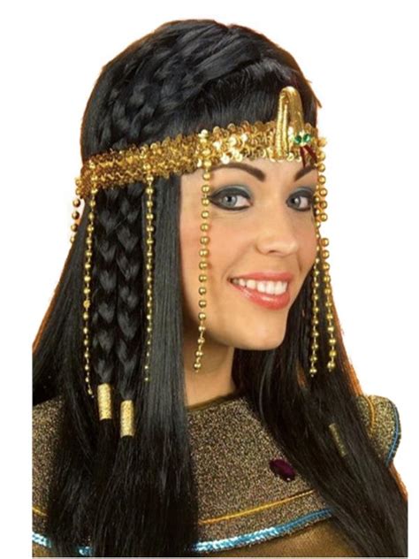 Beaded Gold Egyptian Headband An Egyptian Goddess