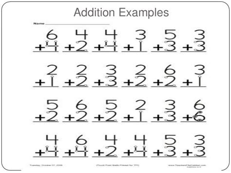 printable touch math addition worksheets