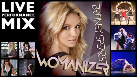 britney spears womanizer live performance mix youtube