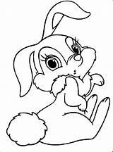 Coloring Pages Thumper Bunny Rabbit Miss Printable Colouring Sisters Bambi Easter Color Kids Cute Baby Girl Bunnies Choose Board Sheets sketch template