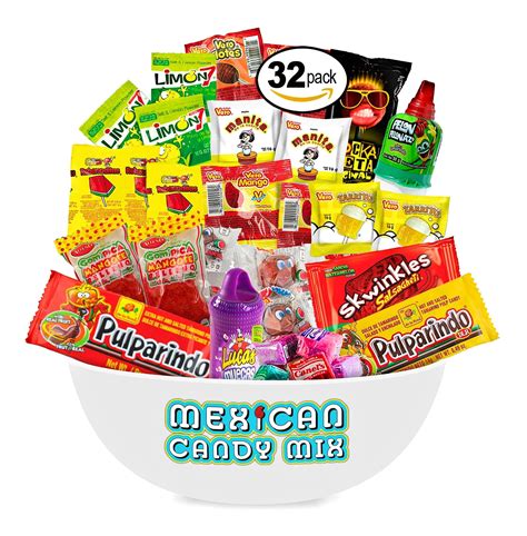 mexican candy assortment snacks  count variety  spicy sweet sour bulk candies dulces