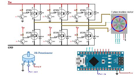 brushless sensored schematic