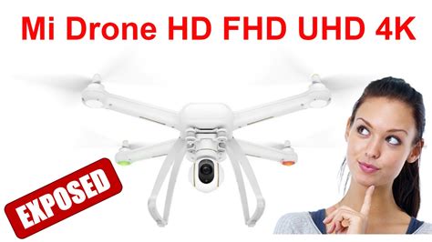 xiaomi mi drone hd  introduction youtube