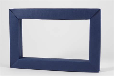 single sheet picture frame origami  michal kosmulski
