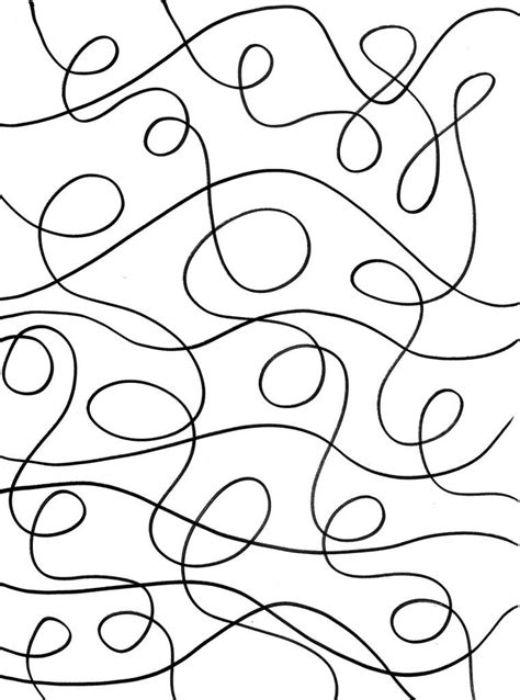 easy abstract coloring page coloring home