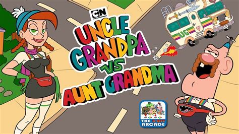 Uncle Grandpa Vs Aunt Grandma Whos The Fastest Old Person Cn Games