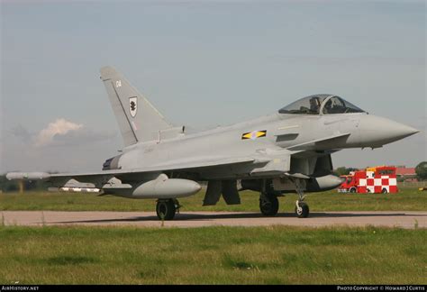 aircraft photo  zj eurofighter ef  typhoon  uk air force airhistorynet
