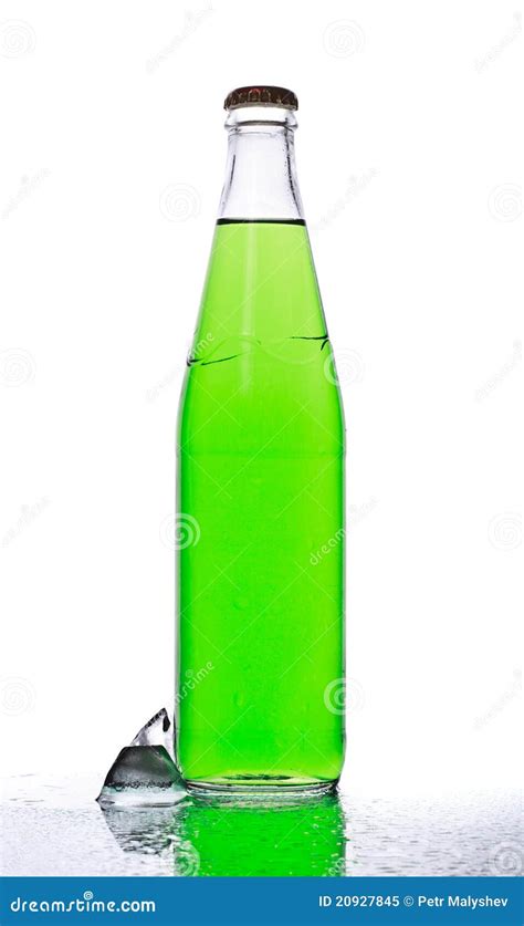 soda bottle stock image image  chilled refresh front