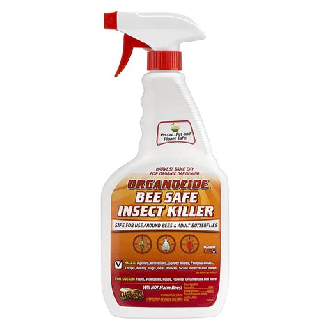 organocide organic bee safe insect killer pest control spray ready