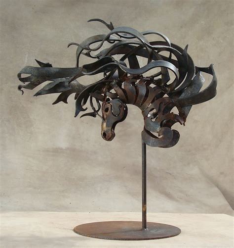 metal horse art sculpture  florida artist doug hays