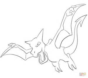aerodactyl coloring page  printable coloring pages