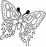 Colorear Mariposas Para Plantillas Mariposa Pagina sketch template