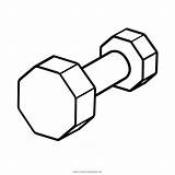 Dumbbell Ultracoloringpages sketch template