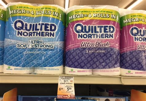 quilted northern toilet paper    coupon save  super