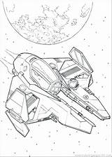 Star Wars Coloring Ships Pages Ship Getcolorings Printable Color sketch template