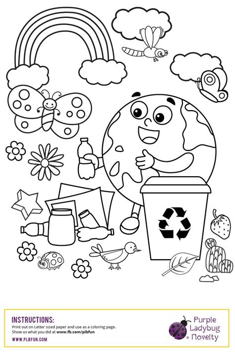earth day printable coloring pages