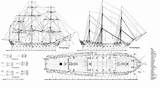 Ship Blueprints Century Ships Plans 18th 17th Boat Blueprint Sailing Pirate Line 16th Naval Tall Battle Sail Model Schematics Flying sketch template