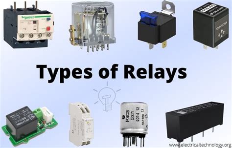 types  relays  construction operation applications relay