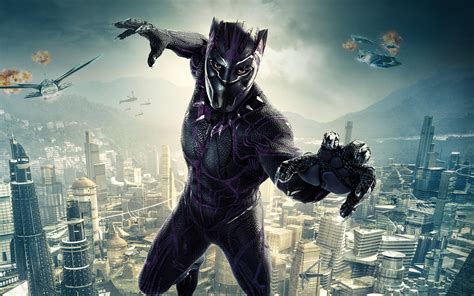 marvel film hero blackpanther art illustration wallpaper